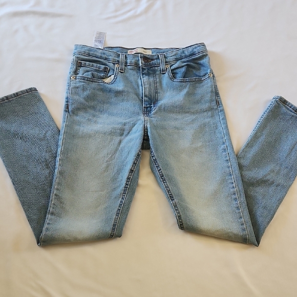 Levi Strauss Boys Kids Blue Skinny Jeans Size 18 - Picture 16 of 16